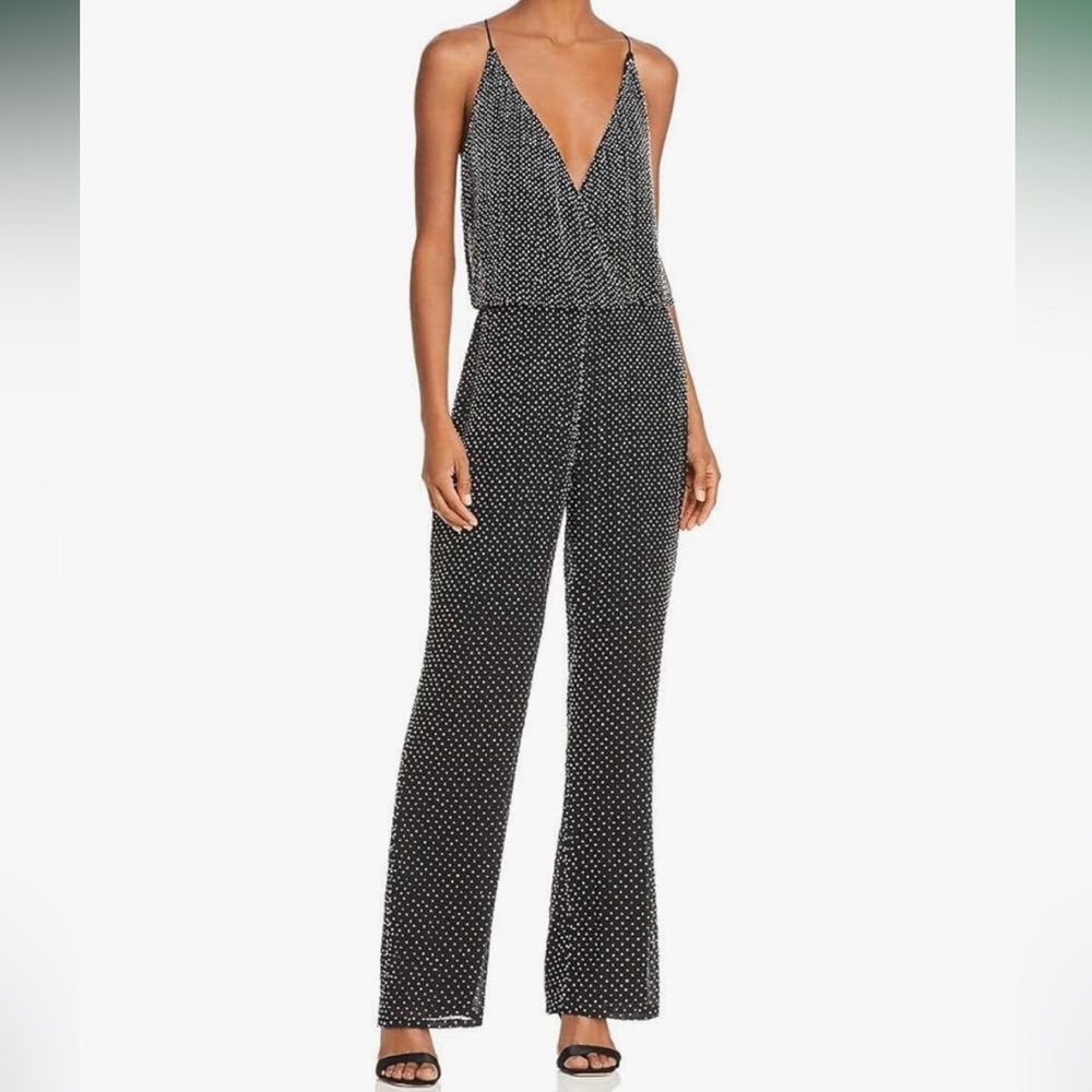 French Connection All Over Sequin Jumpsuit